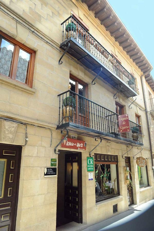 Legado De Ugarte, Casa Rural La Guardia Exteriér fotografie
